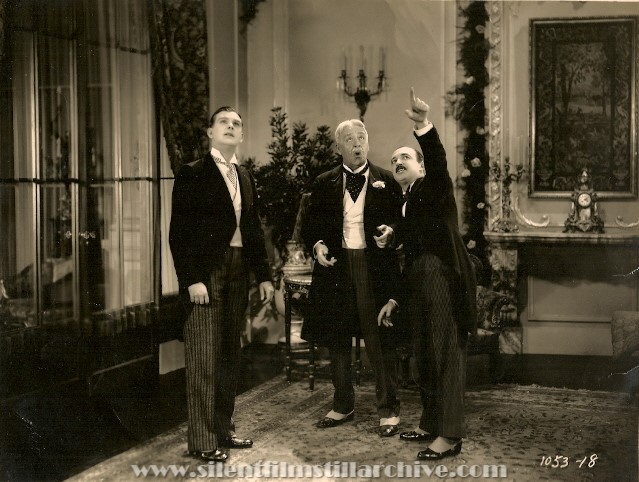 Hallam Cooley, Tom Guise and Raymond Griffith in WEDDING BILL$ (1927)