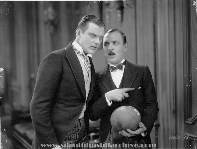 Raymond Griffith and Hallam Cooley in WEDDING BILL$ (1927)