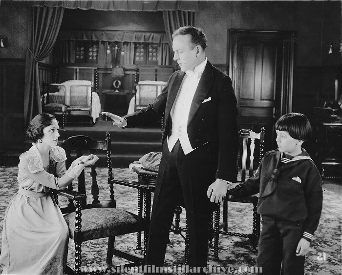 Miriam Cooper, Ramsey Wallace, and Jack Conners in WOMAN AND THE LAW (1918)