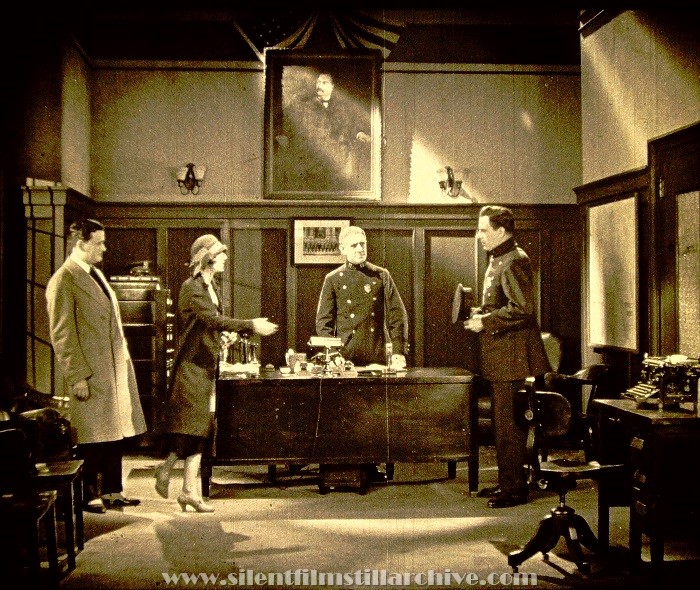 Frame enlargement from THE MAKING OF O'MALLEY (1925) with Thomas Carrigan and Milton Sills.