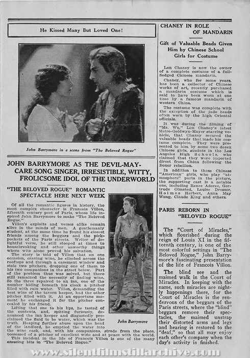 Brooklyn, New York, Loew's Metropolitan Theatre program for May 23rd, 1927