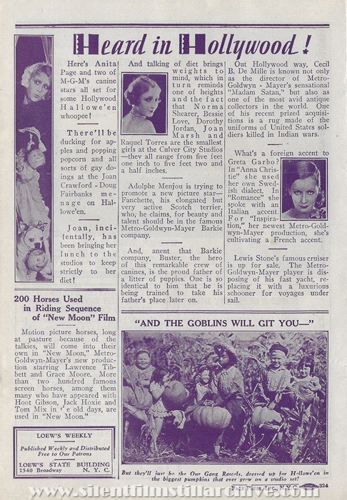 Loew's Kings Theatres, Theatre program, May 17, 1935