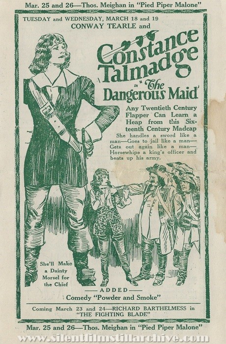 Plaisance Theatre program, March 16, 1924, Chicago, Illinois