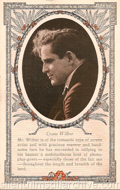 Crane Wilbur Theater Advertising Card