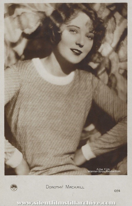 Dorothy Mackaill postcard