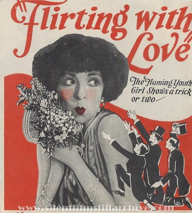 Herald for FLIRTING WITH LOVE (1924) with Colleen Moore