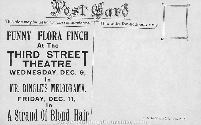 Postcard for the Third Street Theatre
