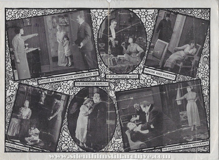 Herald for THE FOOL'S REVENGE (1916) with William H. Tooker and Maude Gilbert