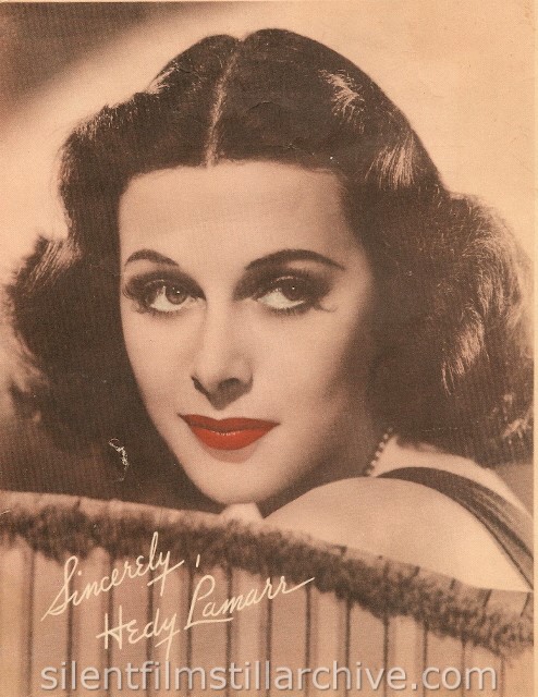 Hedy Lamarr publicity photo