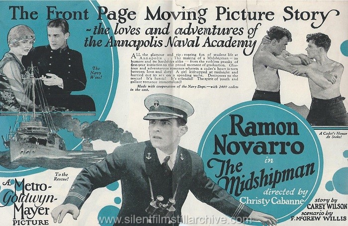 Herald for THE MIDSHIPMAN (1925) with Ramon Novarro