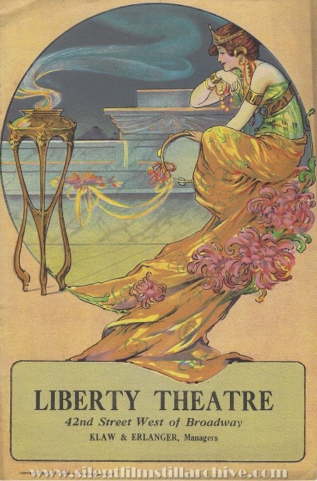 New York Liberty Theatre program for THE FALL OF A NATION (1916), week of June 19, 1916
