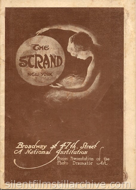 Strand Theatre program