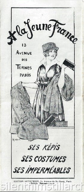Lutetia Cinéma, Paris, France program for the week of June 14, 1918