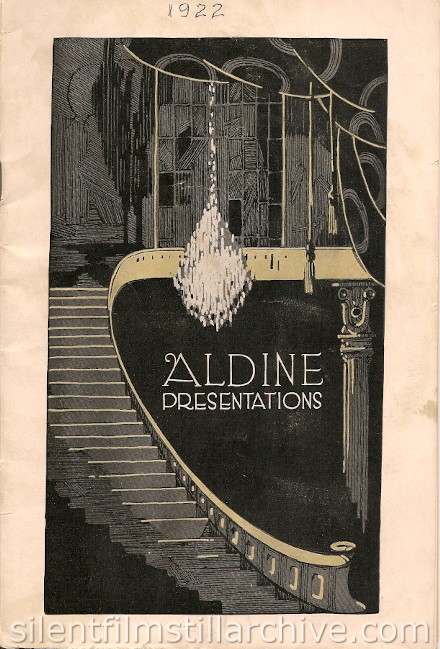 Aldine Theatre program, Philadelphia, Pennsylvania, USA