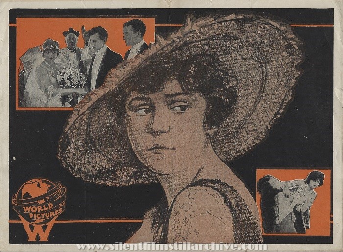 Herald for TANGLED FATES (1916) with Alice Brady and Arthur Ashley