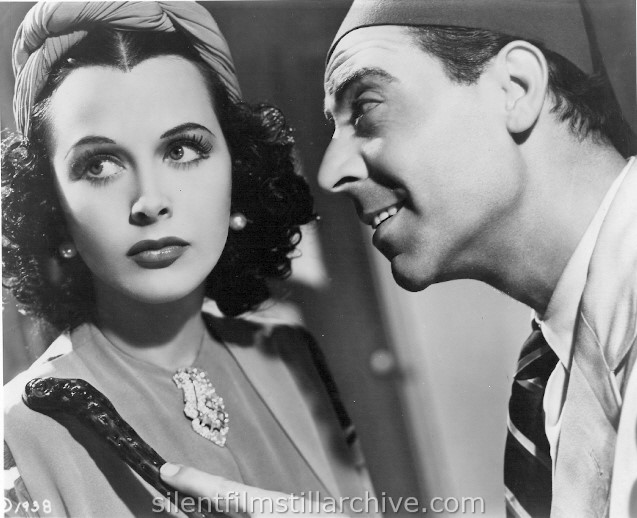 Hedy Lamarr and Joseph Calleia in ALGIERS (1938)