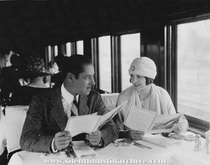 Jack Holt and Billie Dove in THE ANCIENT HIGHWAY (1925)