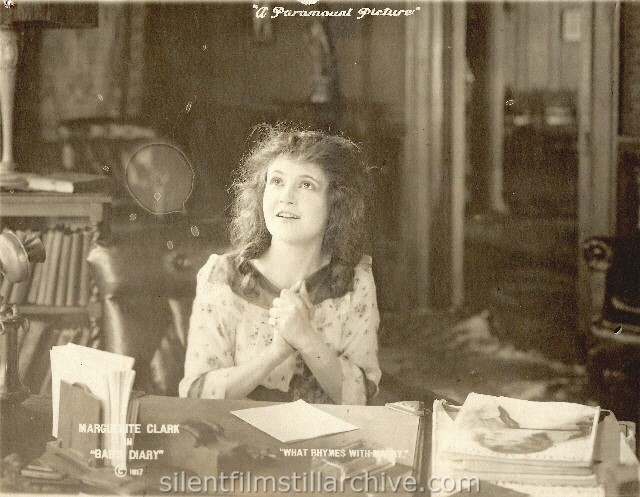 Marguerite Clark in BAB's DIARY (1917)
"What Rhymes With Marry?"