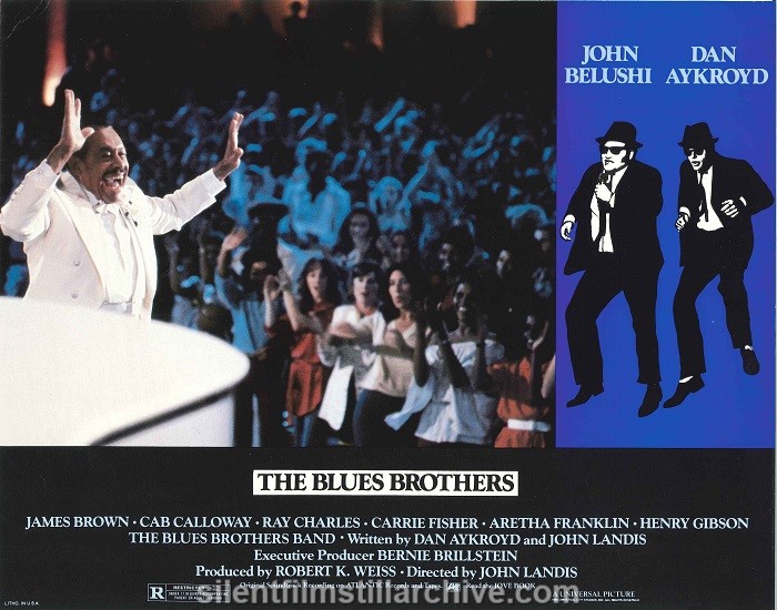 Lobby card with Cab Calloway in THE BLUES BROTHERS (1980)