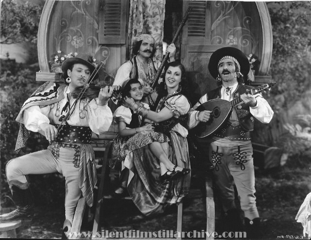 Blanca Vischer and extra players from THE BOHEMIAN GIRL (1936).