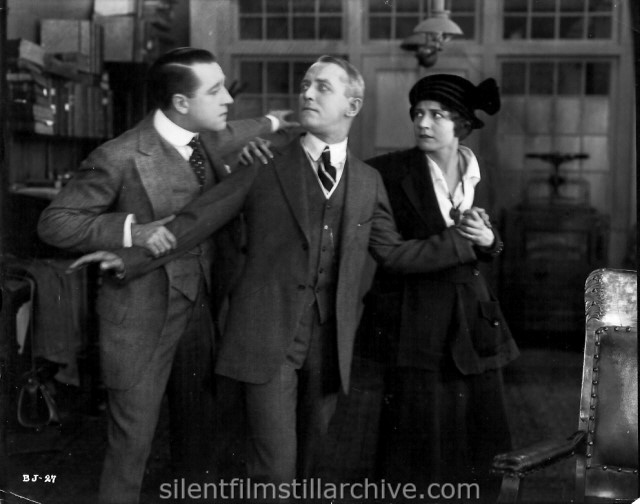 George M. Cohan and Marguerite Snow in BROADWAY JONES (1917)