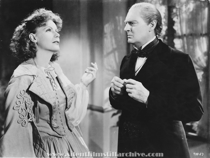 Greta Garbo and Lionel Barrymore in CAMILLE (1936)