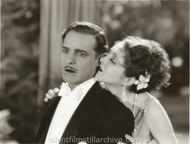 Antonio Moreno and Billie Dove in CAREERS (1927).