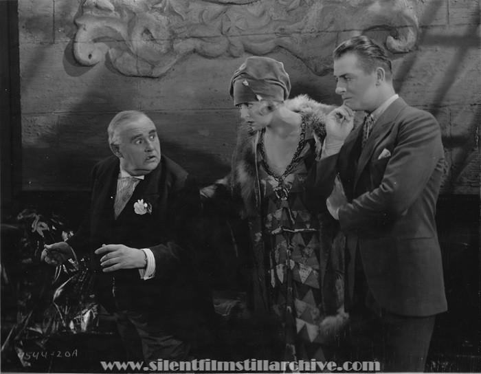 Otis Harlan, Gertrude Astor and Reginald Denny in THE CHEERFUL FRAUD (1926)