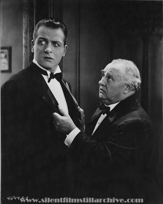 Reginald Denny and Gertrude Astor in THE CHEERFUL FRAUD (1926)