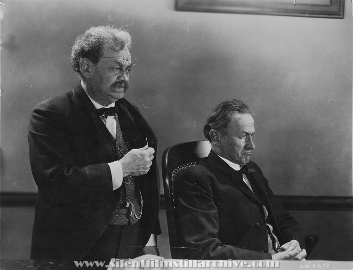 Rudolph Schildkraut and Sam De Grasse in THE COUNTRY DOCTOR (1927)