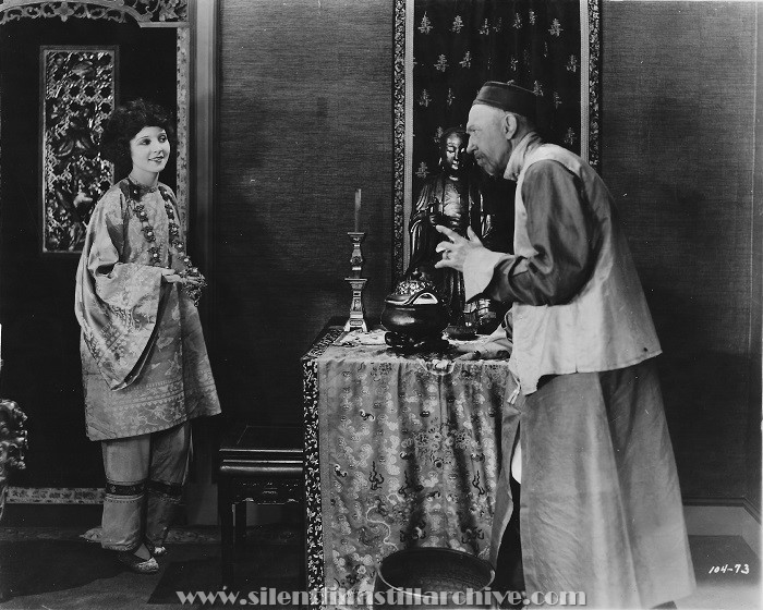 Madge Bellamy and Tully Marshall in THE CUP OF LIFE (1921)