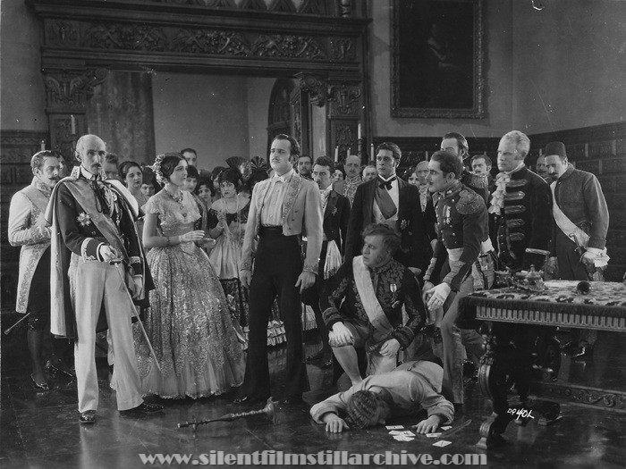 Warner Oland, Jack McDonald, Elinor Vanderveer, and Mary Astor. and Douglas Fairbanks, Sr. in DON Q, SON OF ZORRO (1925)