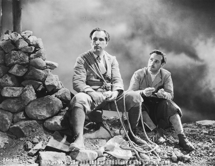 Luis Trenker and Victor Varconi in THE LOST BATTALION (1932)