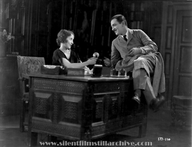 Bessie Love and Raymond Griffith in THE ETERNAL THREE (1923)