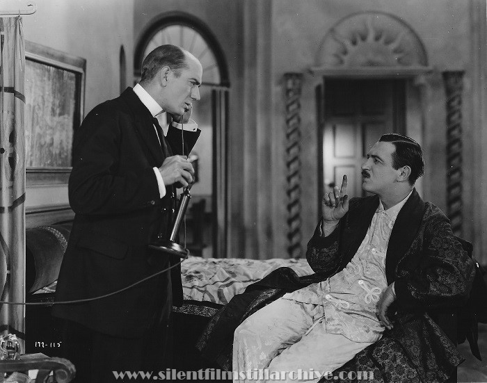 Charles West and Raymond Griffith in THE ETERNAL THREE (1923)