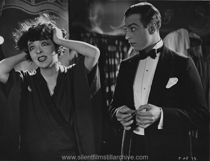 Colleen Moore and Alan Roscoe in FLIRTING WITH LOVE (1924)