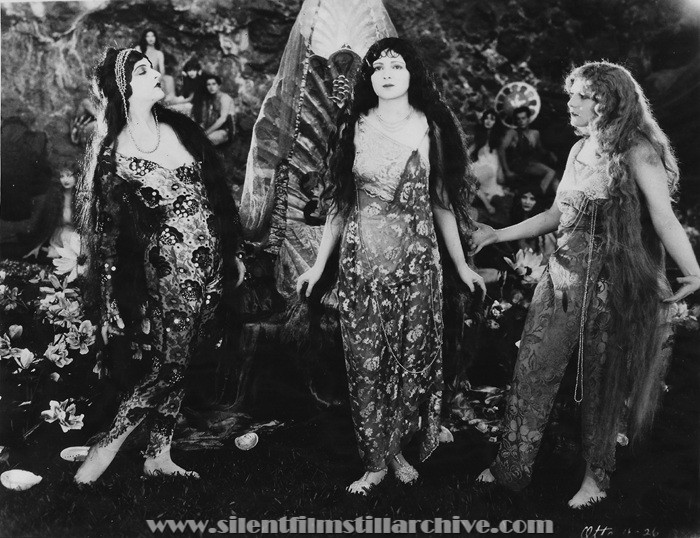 Billie Dove and Ena Gregory in FOLLY OF VANITY (1924)