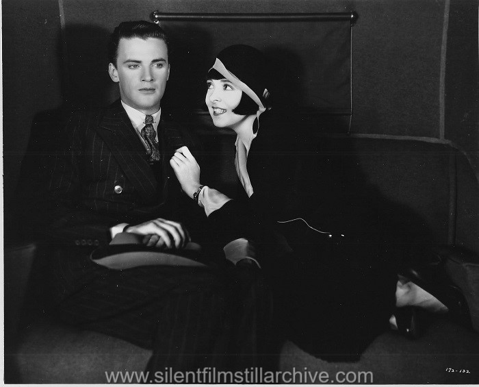 Raymond Hackett and Colleen Moore in FOOTLIGHTS AND FOOLS (1929)