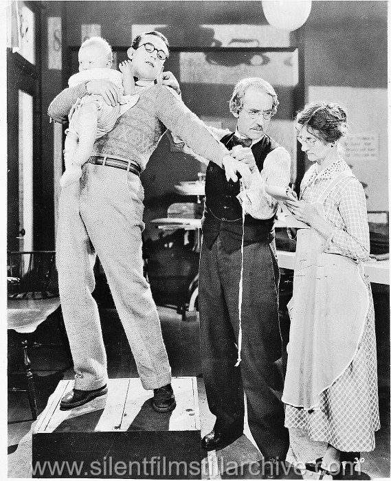 Harold Lloyd and Joseph Harrington in THE FRESHMAN (1925)