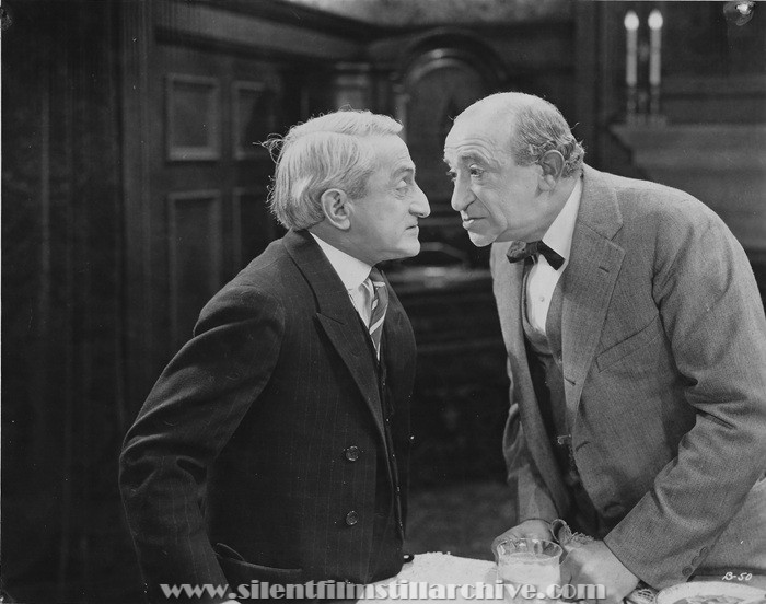 Lew Fields and Joe Weber in FRIENDLY ENEMIES (1925).