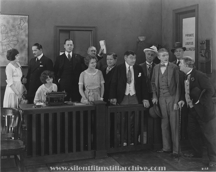 Billie Dove, Norman Kerry, Doris Kenyon, Sam Hardy, Diana Allen and Edgar Nelson in GET-RICH-QUICK WALLINGFORD (1921)