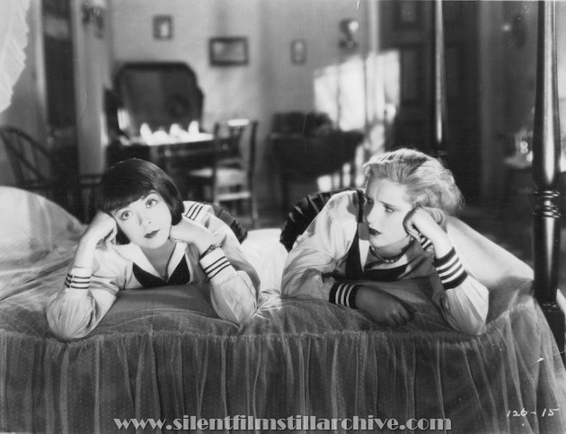 Colleen Moore and Diane Ellis in HAPPINESS AHEAD (1928)