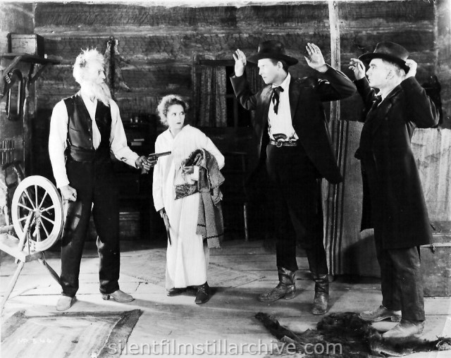 Fred Huntley, Mary Pickford, Allan Sears, and Sam De Grasse in HEART O' THE HILLS (1919)