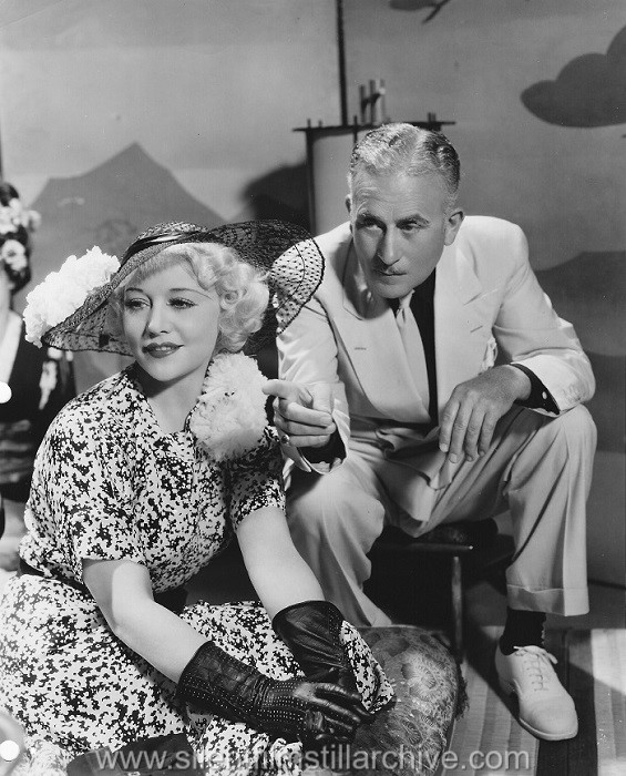 Betty Compson and John Halliday in HOLLYWOOD BOULEVARD (1936).