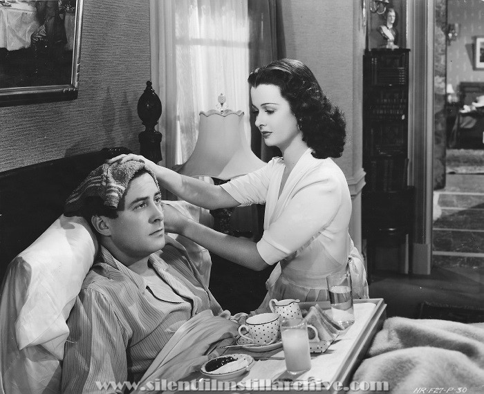 John Hubbard and Joan Bennett in THE HOUSEKEEPER'S DAUGHTER (1939)