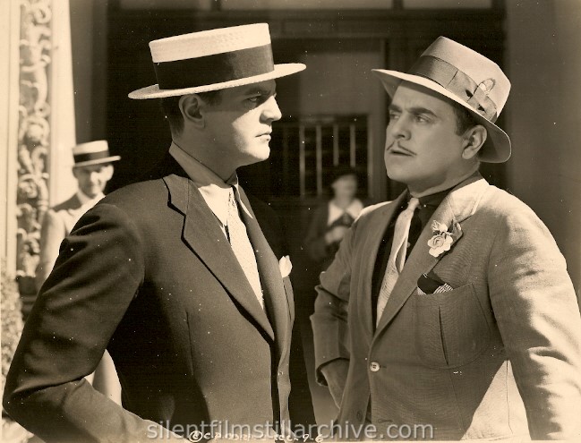 Chester Morris and Leo Carrillo in I PROMISE TO PAY (1937).