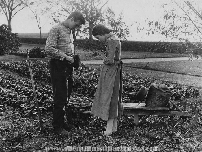 Neil Hamilton and Carol Dempster in ISN'T LIFE WONDERFUL (1924)