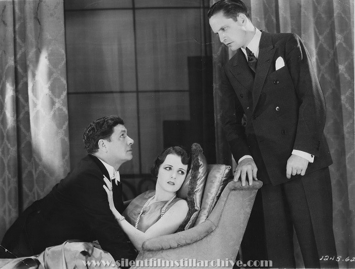 George Bancroft, Mary Astor, and Fredric March in LADIES LOVE BRUTES (1930)