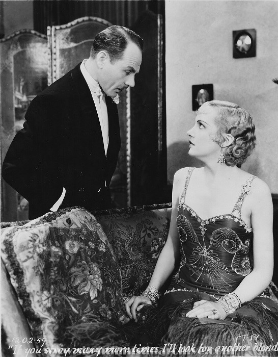 Walter Huston and Patricia Deering in THE LADY LIES (1929)