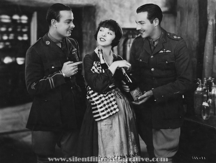 Cleve Moore, Colleen Moore, and Richard Jarvis in LILAC TIME (1928)